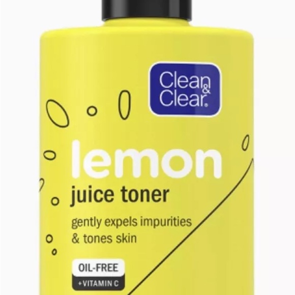 1 Clean & Clear Lemon Juice Acne Toner Oil Free Vitamin C 7.5oz DISCONTINUED HTF - Picture 6 of 6